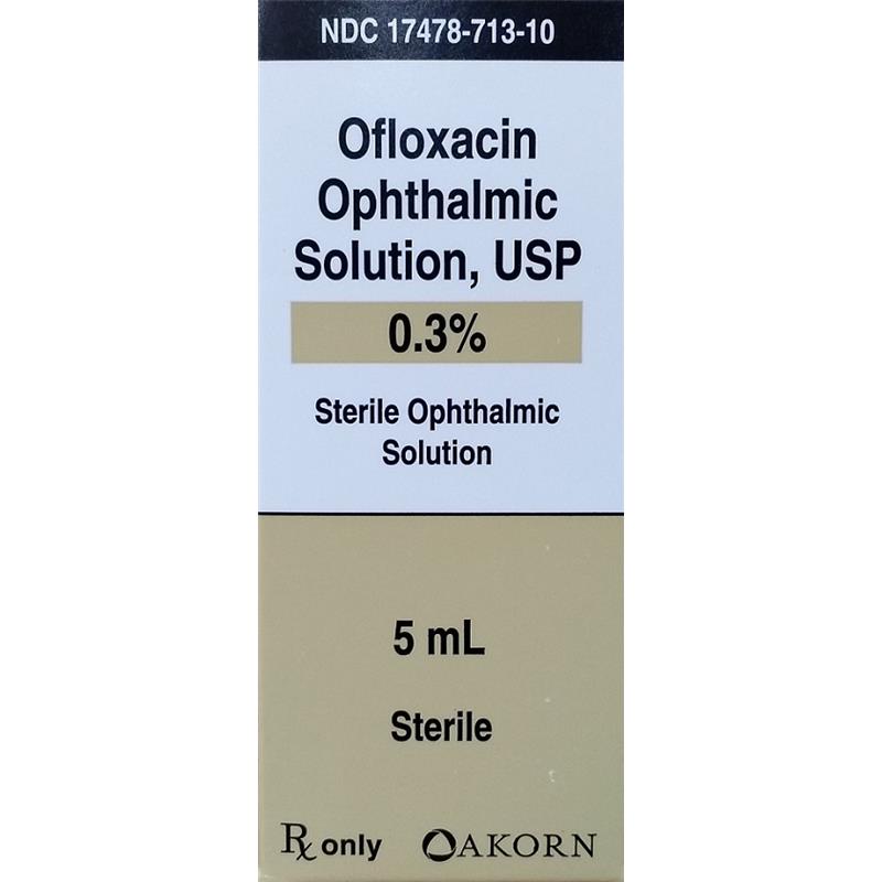 Ofloxacin Ophthalmic Solution, USP 0.3%, 5 ml
