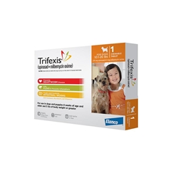 Trifexis for Dogs 10.1-20 lbs, 1 Month Supply Orange