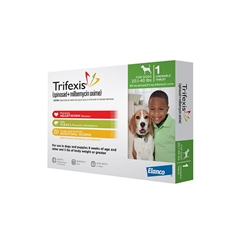 Trifexis for Dogs 20.1-40 lbs, 1 Month Supply Green