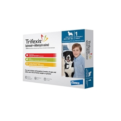 Trifexis for Dogs 40.1-60 lbs, 1 Month Supply Blue
