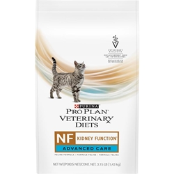 Purina Pro Plan Veterinary Diets NF Kidney Function Advanced Care Adult Cat Food, 3.15 lbs