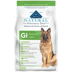 Blue Buffalo Natural Veterinary Diet GI Gastrointestinal Support Dog Food, 6 lbs