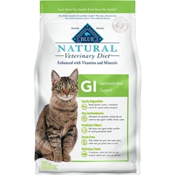 Blue Buffalo Natural Veterinary Diet GI Gastrointestinal Support Cat Food, 7 lbs