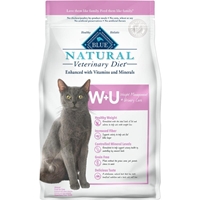 Blue Buffalo Natural Veterinary Diet W+U Weight Management + Urinary Care Cat Food, 6.5 lbs