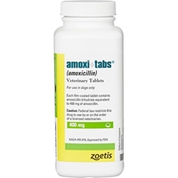 Amoxi-Tabs (Amoxicillin) for Dogs & Cats, 400 mg 1 Tablet
