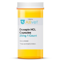 Doxepin HCL Capsule, 25 mg 1 Count