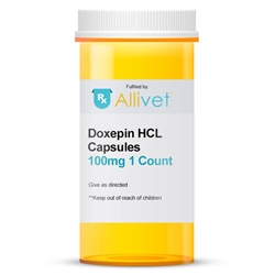 Doxepin HCL Capsule, 100 mg 1 Count