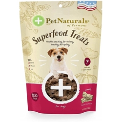 Pet Naturals Superfood Treats for Dogs, 100+ Treats (7.4 oz) Crispy Bacon Recipe