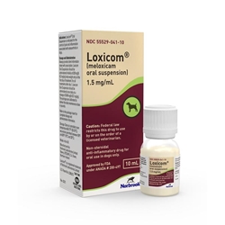 Loxicom (Meloxicam) 1.5 mg/ml Oral Suspension, 10 ml