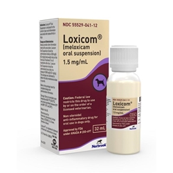 Loxicom (Meloxicam) 1.5 mg/ml Oral Suspension, 32 ml