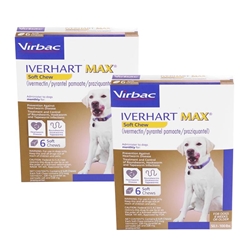 Iverhart Max Soft Chews 50.1-100 lbs Brown 12 Month Supply
