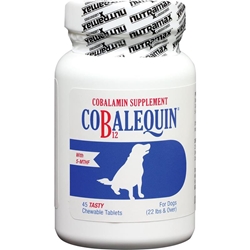 Cobalequin Supplement for Medium and Large Dogs (22 lbs and Over), 45 Chewable Tablets