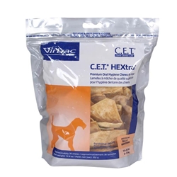 CET HEXtra Premium Chews with Chlorhexidine for Dogs, Medium, 30