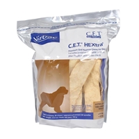CET HEXtra Premium Chews with Chlorhexidine for Dogs, X-Large, 30