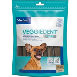 CET Veggiedent Fr3sh Tartar Control Dog Chews, 30 ct Extra Small