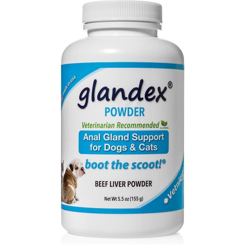 Glandex Anal Gland Support Powder for Dogs and Cats, 5.5 oz