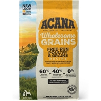 Acana Wholesome Grains Free-Run Poultry Dry Dog Food, 22.5 lbs