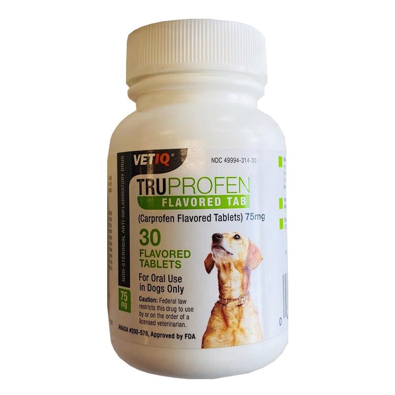TruProfen (Carprofen) Flavored Tablets 75 mg, 30 Ct.