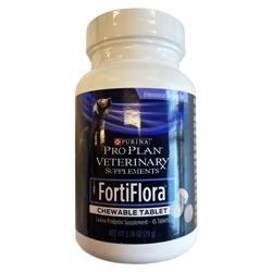 Purina Pro Plan Veterinary Supplements FortiFlora Chewable Tablets for Dogs, 45 Ct.