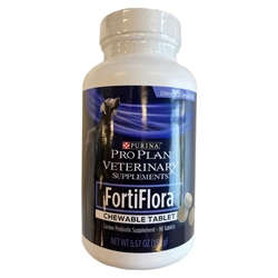 Purina Pro Plan Veterinary Supplements FortiFlora Chewable Tablets for Dogs, 90 Ct.