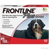 Frontline Plus for Dogs 89-132 lbs, Red, 3 Pack