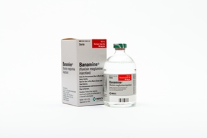 Banamine Injectable Solution, 50mg/mL, 100mL