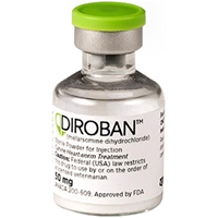 Diroban 25 mg/mL, 5 x 50 mg vials 