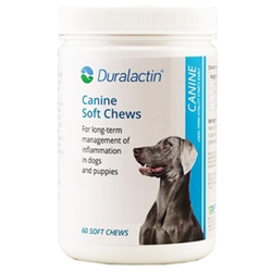 Duralactin Canine Joint Plus, 120 Soft Chews