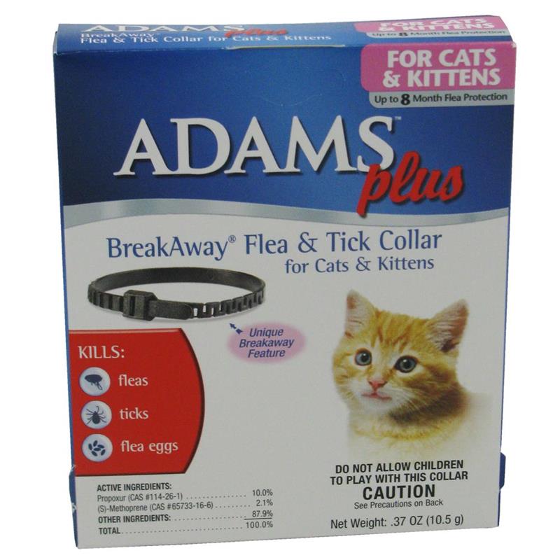 Flea and Tick Collar for Cats Breakaway PLUS