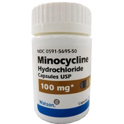 Minocycline 100 mg, 1 Capsules