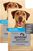 Sentinel Spectrum for Dogs 51-100 lbs, 12 Month (Blue)