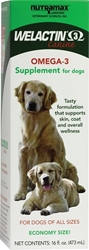 Welactin 3 Canine, 473 mL (16 oz) Welactin, Welactin for dogs, discount Welactin, cheap Welactin, nutritional supplement, natural salmon oil supplement for dogs