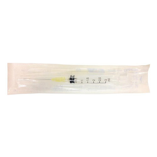 3M Disposable Syringe 3 cc 20g x 1 1/2 in, 100 ct