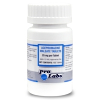 Acepromazine 25 mg, Single Tablet