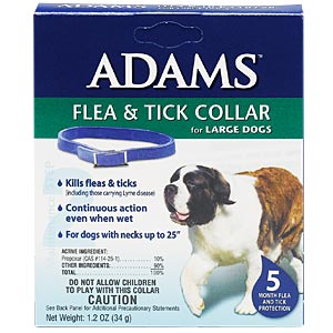 Adams Flea and Tick Collar for Large Dogs, 26 inch