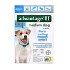 Advantage II for Dogs 11-20 lbs, 6 Pack (Teal)