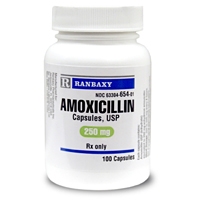 Amoxicillin 250 mg, 30 Capsules