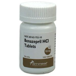 Benazepril HCL 10 mg, 100 Tablets    