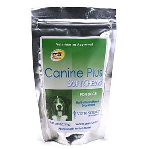 Canine Plus Vitamin/Minerals, 60 Chews