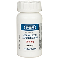 Cephalexin 250 mg, 100 Capsules