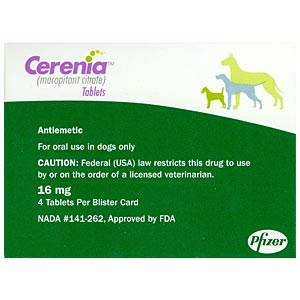 Cerenia 16 mg, 4 Tablets