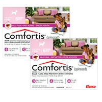 Comfortis for Dogs, 5-10 lbs, Pink, 12 Pack