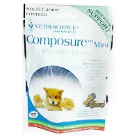Composure for Small Dogs and Cats, 30 Soft Chews