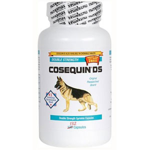 Cosequin DS for Medium/Large Dogs over 25 lbs, 132 Capsules