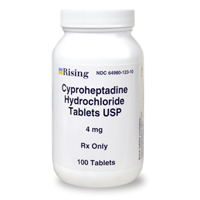 Cyproheptadine 4 mg, 500 Tablets