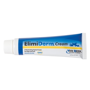 ElimiDerm Topical Cream for Dogs and Cats, 0.75 oz Tube 