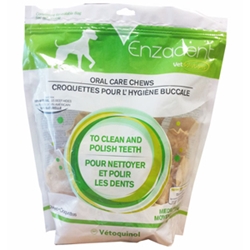 Enzadent Oral Care Chews for Medium Dogs, 30 Chews