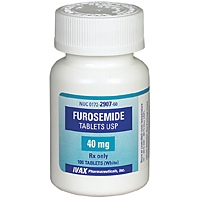 Furosemide 40 mg, 100 Tablets