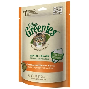 Feline Greenies Oven Roasted Chicken Flavor, 2.5 oz