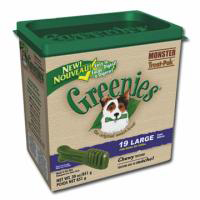 Greenies Tub Treat Pack Large, 27 oz (17 Treats)